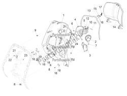 vano portaoggetti anteriore - pannello di protezione per le ginocchia