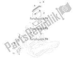 interruttori del telecomando - batteria - avvisatore acustico