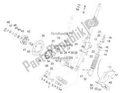 Fork/steering tube - Steering bearing unit