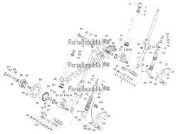 forcella / tubo sterzo - unità cuscinetto sterzo