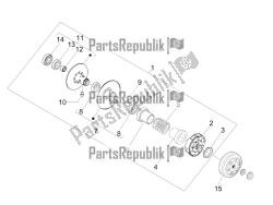 Driven pulley