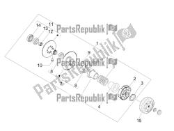 Driven pulley