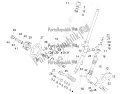 Fork/steering tube - Steering bearing unit