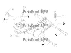 Swinging arm