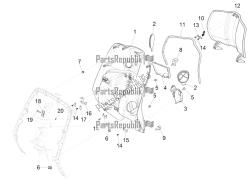 vano portaoggetti anteriore - pannello di protezione per le ginocchia