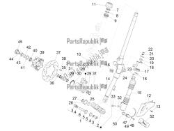 Fork/steering tube - Steering bearing unit