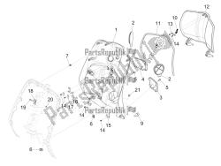 vano portaoggetti anteriore - pannello di protezione per le ginocchia