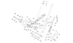 Fork/steering tube - Steering bearing unit