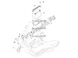 interruttori del telecomando - batteria - avvisatore acustico