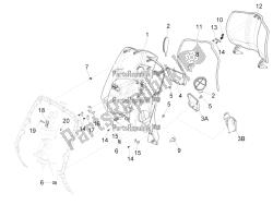 vano portaoggetti anteriore - pannello di protezione per le ginocchia