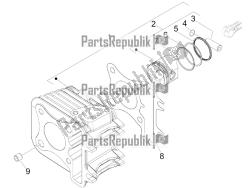 Cylinder-piston-wrist pin unit