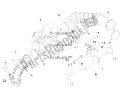 Carburettor, assembly - Union pipe