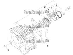 Cylinder-piston-wrist pin unit