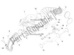 Carburettor, assembly - Union pipe