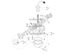 componenti del carburatore