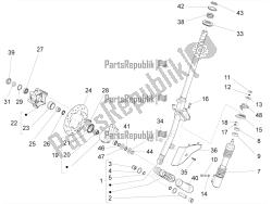 forcella / tubo sterzo - unità cuscinetto sterzo