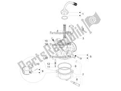 componenti del carburatore