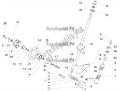 Fork/steering tube - Steering bearing unit