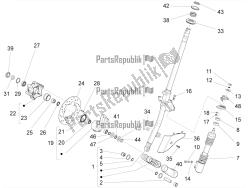 Fork/steering tube - Steering bearing unit