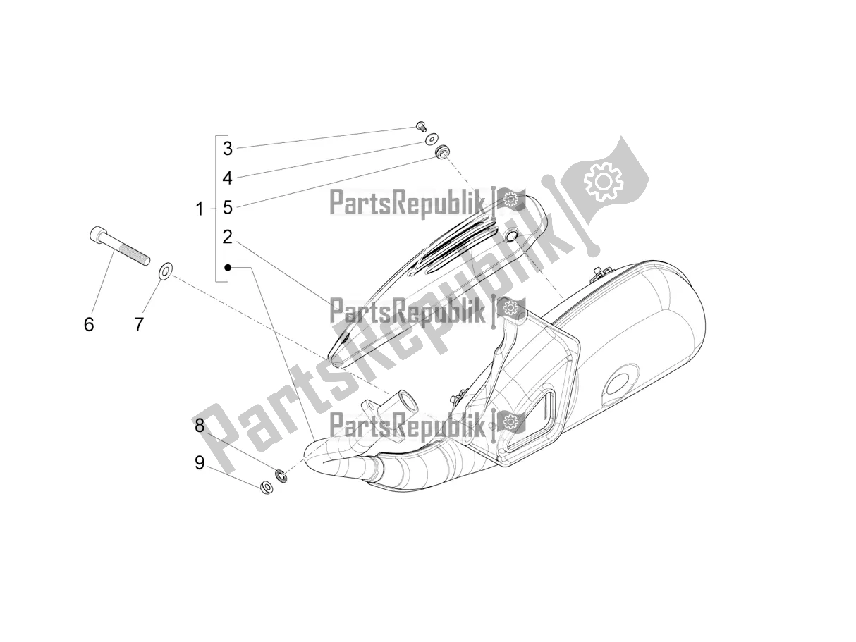 Wszystkie części do T? Umik Vespa SXL 125 4T 3V Apac 2022