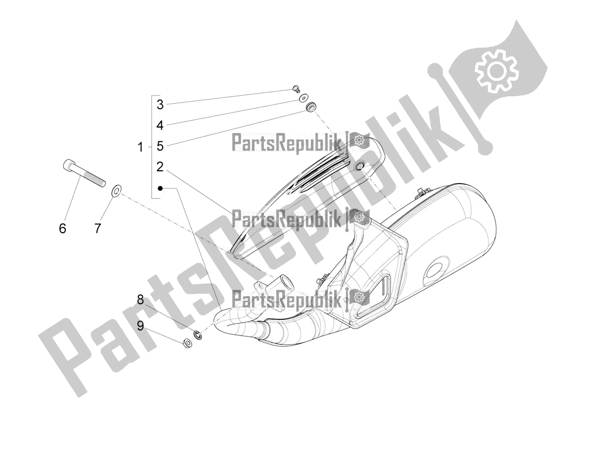 Wszystkie części do T? Umik Vespa SXL 150 4T 3V Apac 2021