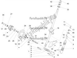 forcella / tubo sterzo - unità cuscinetto sterzo