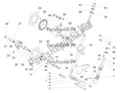 Fork/steering tube - Steering bearing unit