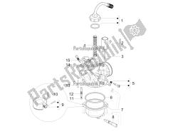 componenti del carburatore