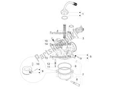 componenti del carburatore