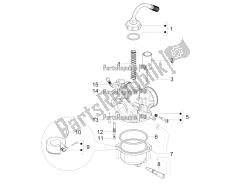 componenti del carburatore