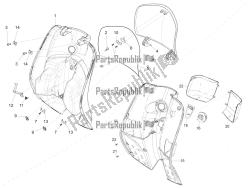 vano portaoggetti anteriore - pannello di protezione per le ginocchia