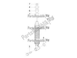 sospensione posteriore - ammortizzatore / i