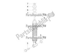 sospensione posteriore - ammortizzatore / i