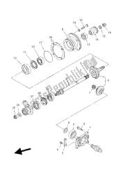 MIDDLE DRIVE GEAR