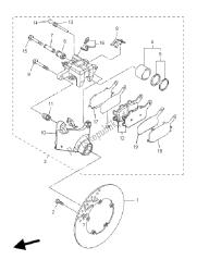 REAR BRAKE CALIPER