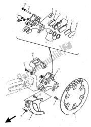 REAR BRAKE CALIPER