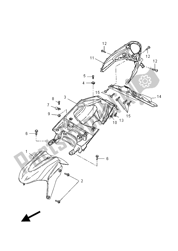 Wszystkie części do B? Otnik Yamaha NS 50 2015