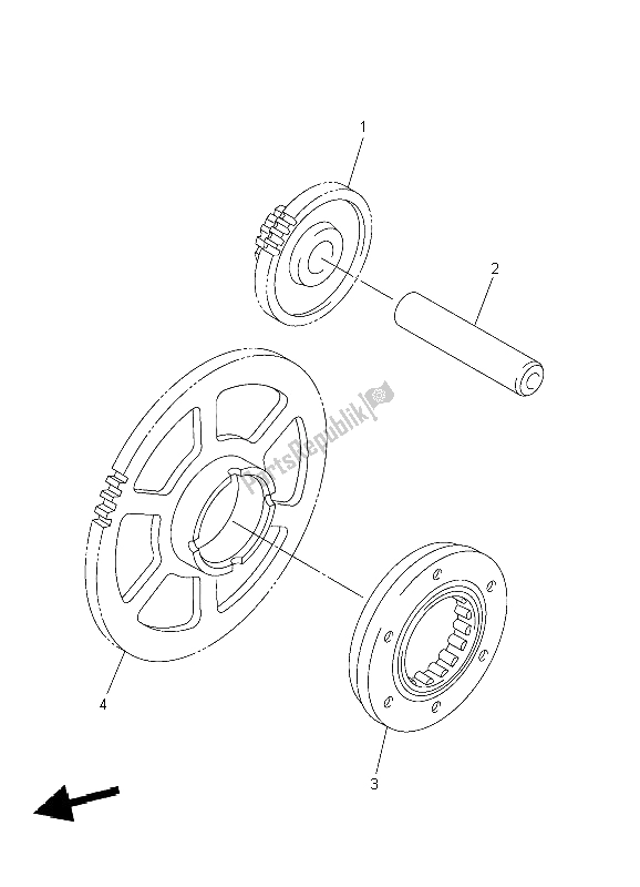 Tutte le parti per il Antipasto del Yamaha YZF R6 600 2004