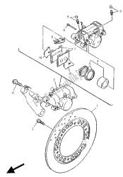 REAR BRAKE CALIPER