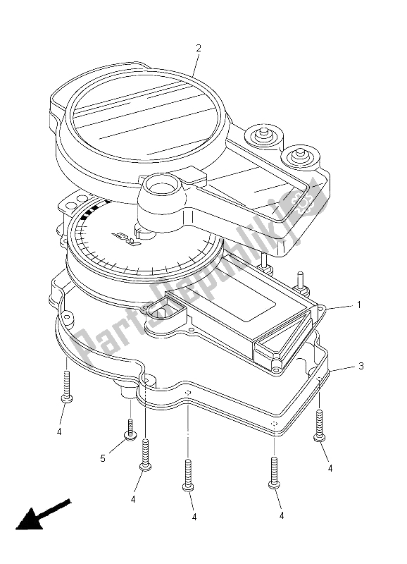 Tutte le parti per il Metro del Yamaha YZF R6 600 2005