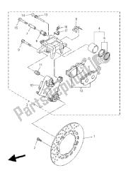 REAR BRAKE CALIPER