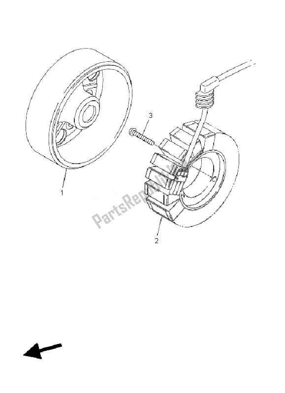 Todas las partes para Generador de Yamaha FJR 1300 AS 2007