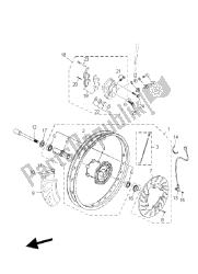 ruota anteriore e sistema frenante