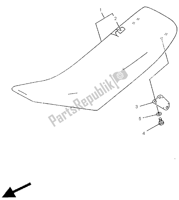 Todas las partes para Asiento de Yamaha YZ 250 1999