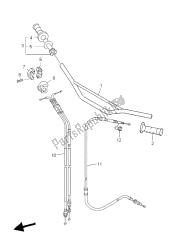 stuurhendel en kabel