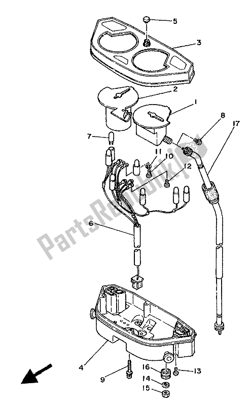 Todas las partes para Metro de Yamaha XTZ 750 Supertenere 1994