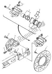 REAR BRAKE CALIPER