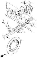 REAR BRAKE CALIPER