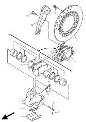 REAR BRAKE CALIPER