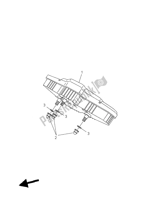 Tutte le parti per il Metro del Yamaha YFM 700F Grizzly FI EPS 4X4 2010